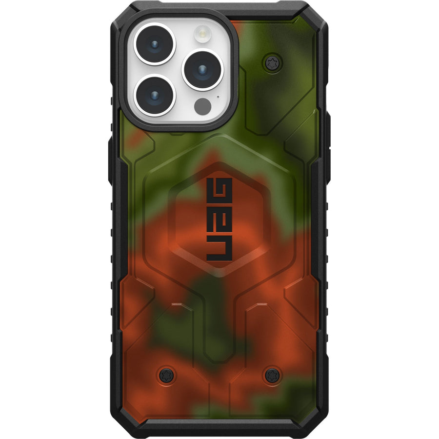 PATHFINDER CASE WITH MAGSAFE FOR APPLE IPHONE - TIE DYE GREEN ORANGE