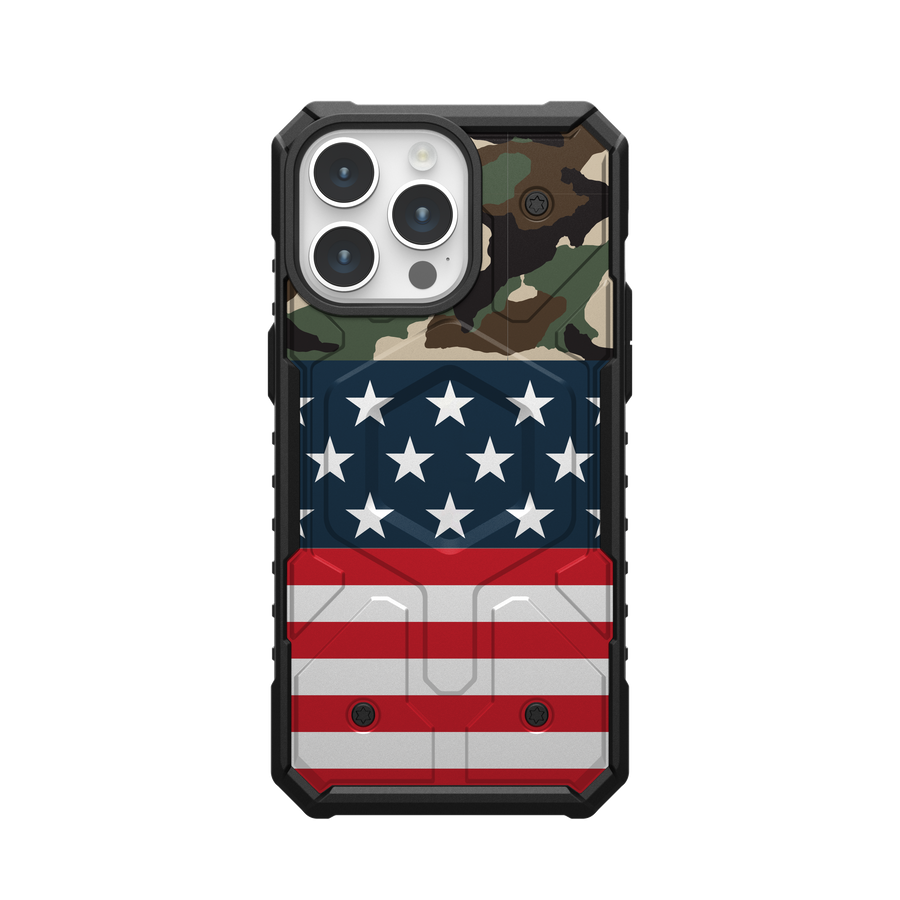 Pathfinder Case With MagSafe For Apple iPhone - Flag Camo