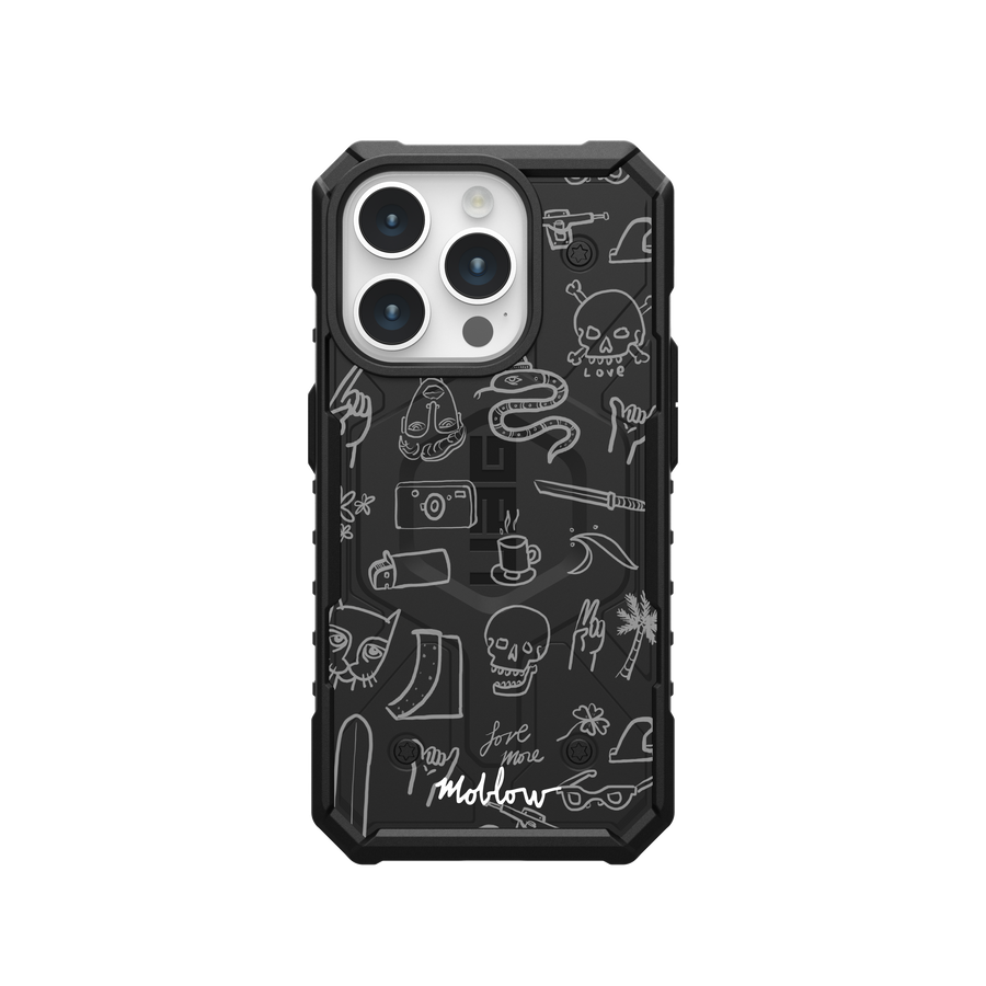 Pathfinder Case With MagSafe For Apple iPhone - Mark Oblow - Doodles