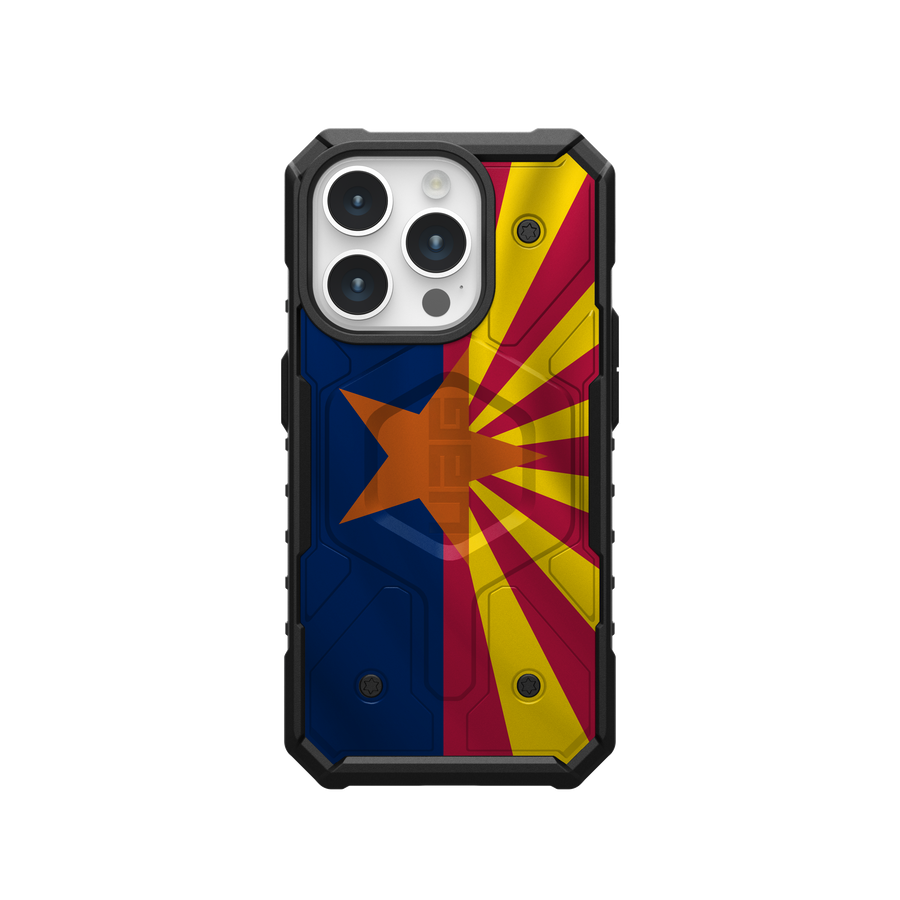 Pathfinder Case With MagSafe For Apple iPhone - Arizona Flag