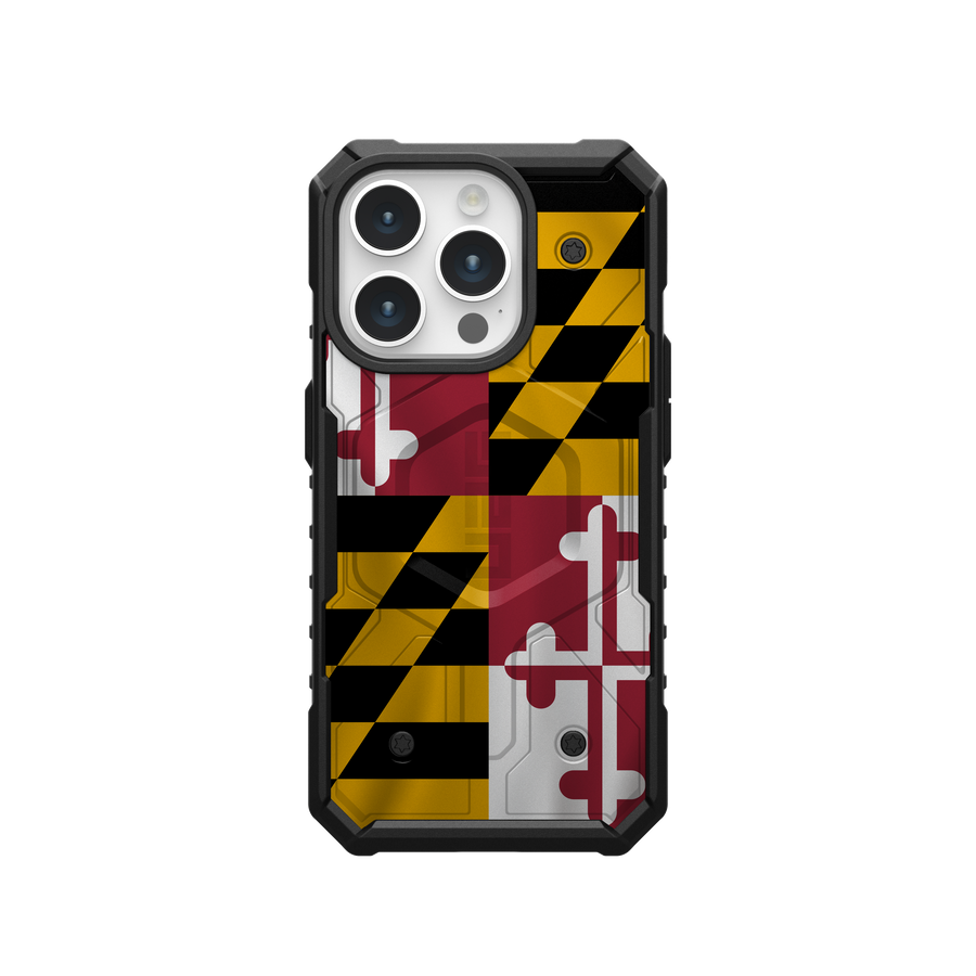 Pathfinder Case With MagSafe For Apple iPhone - Maryland Flag