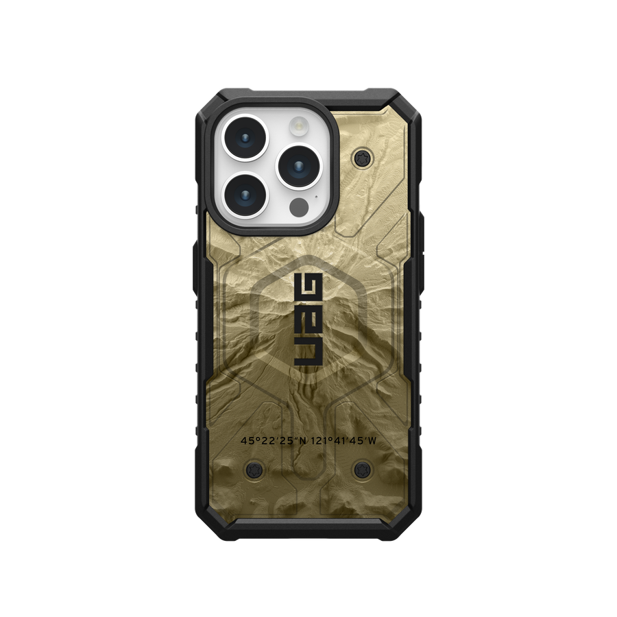Pathfinder Case With MagSafe For Apple iPhone - Real Topography Series - Mt Hood