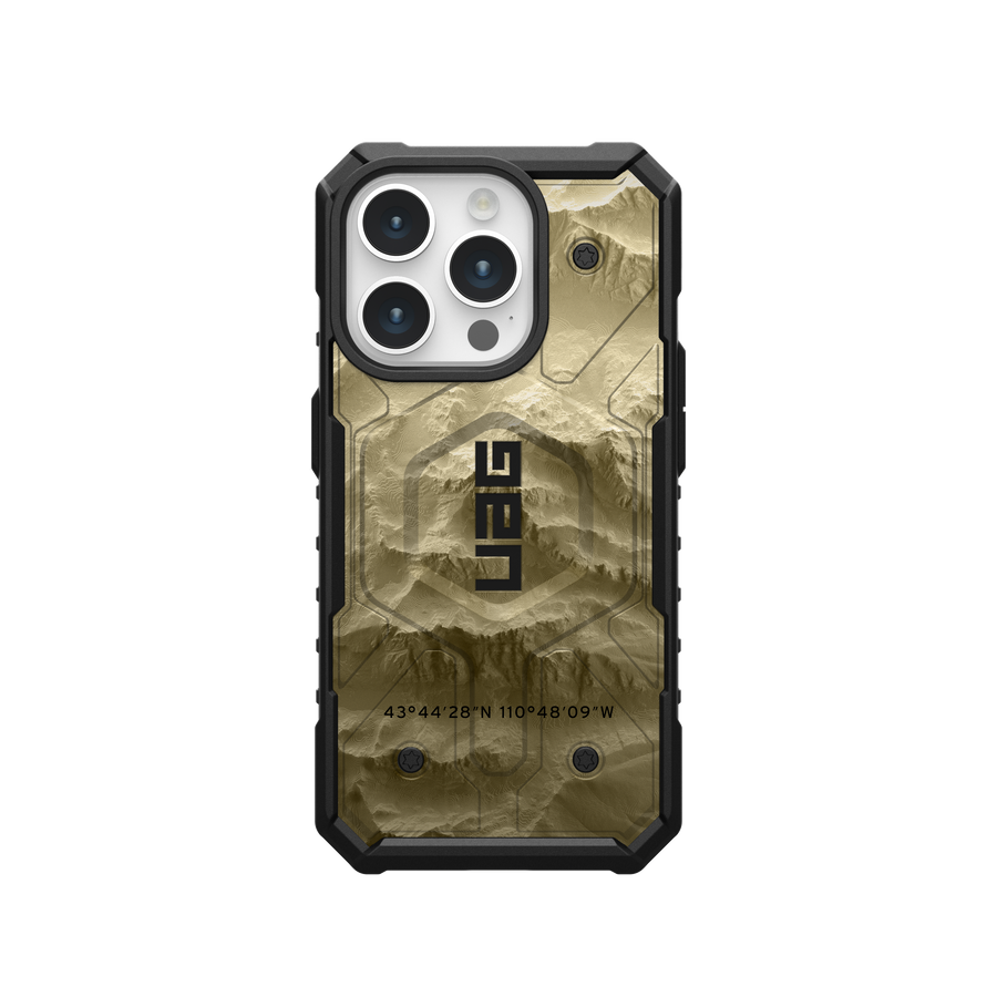 Pathfinder Case With MagSafe For Apple iPhone - Real Topography Series - Tetons