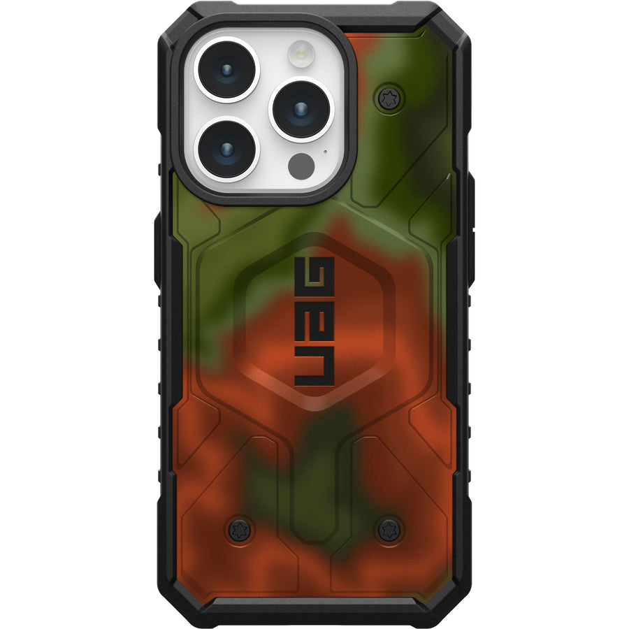 PATHFINDER CASE WITH MAGSAFE FOR APPLE IPHONE - TIE DYE GREEN ORANGE