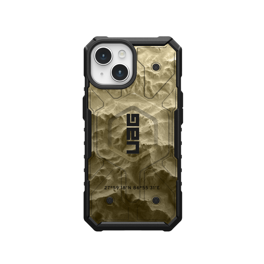 Pathfinder Case With MagSafe For Apple iPhone - Real Topography Series - Mt Everest