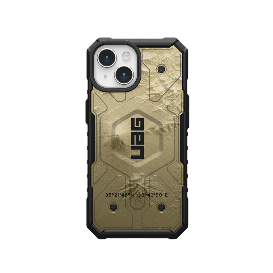 Pathfinder Case With MagSafe For Apple iPhone - Real Topography Series - Mt Fuji
