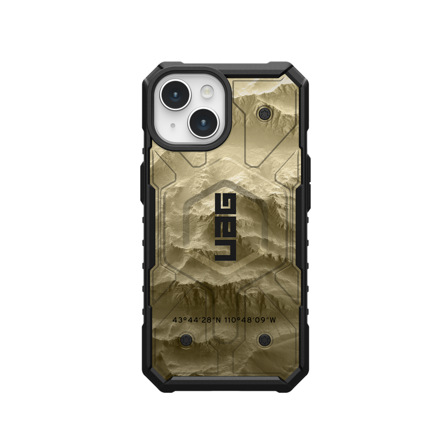 Pathfinder Case With MagSafe For Apple iPhone - Real Topography Series - Tetons