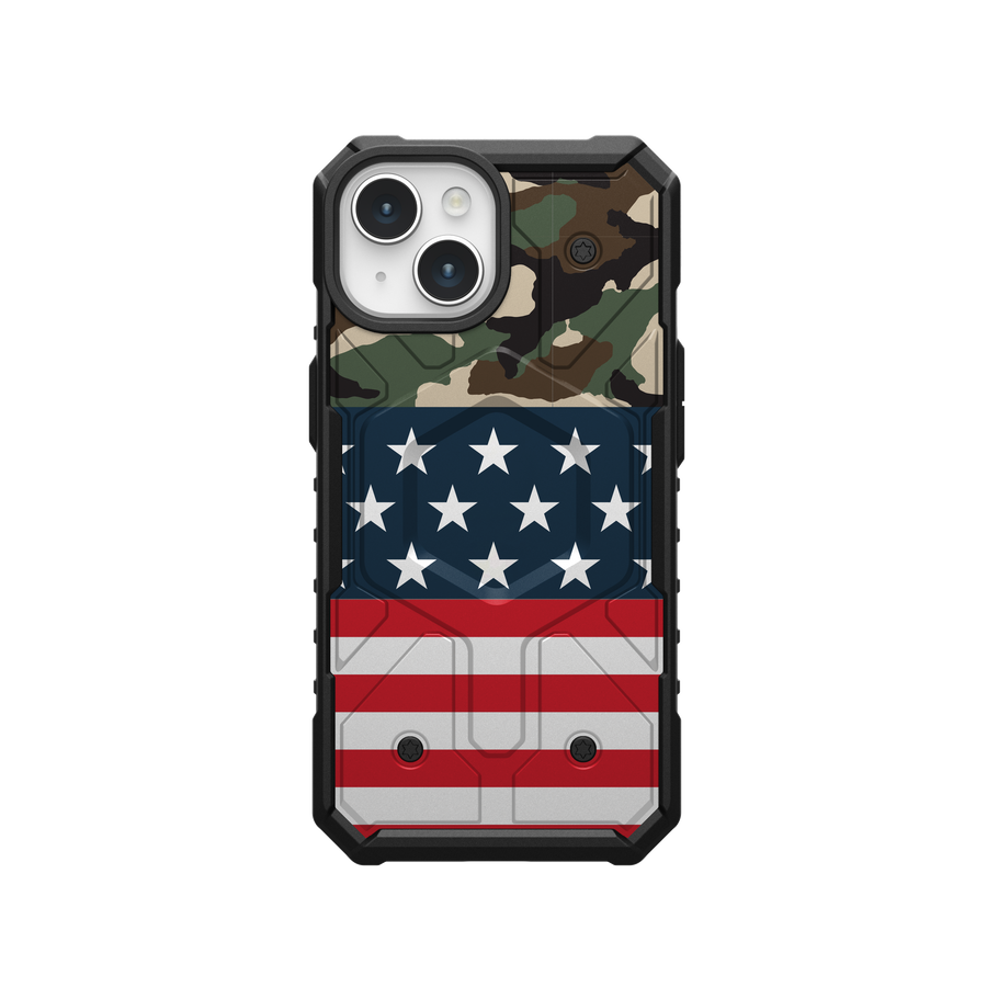 Pathfinder Case With MagSafe For Apple iPhone - Flag Camo