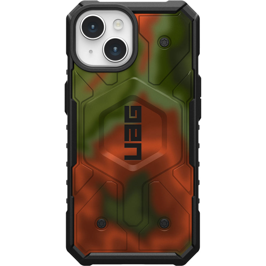 PATHFINDER CASE WITH MAGSAFE FOR APPLE IPHONE - TIE DYE GREEN ORANGE