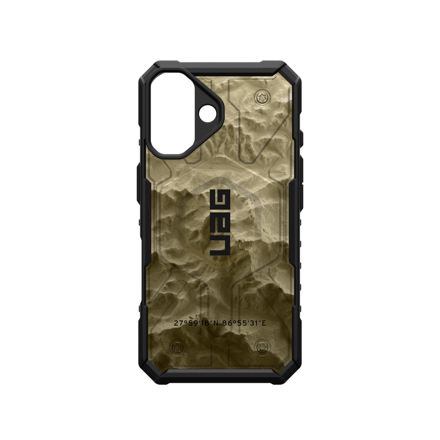 Pathfinder Case With MagSafe For Apple iPhone - Real Topography Series - Mt Everest