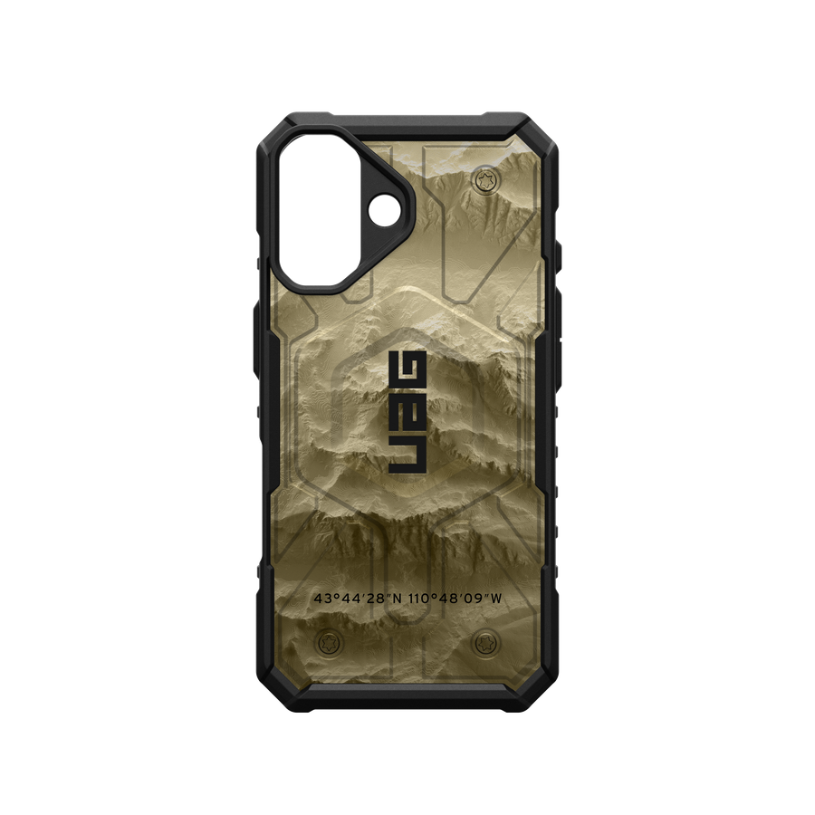 Pathfinder Case With MagSafe For Apple iPhone - Real Topography Series - Tetons