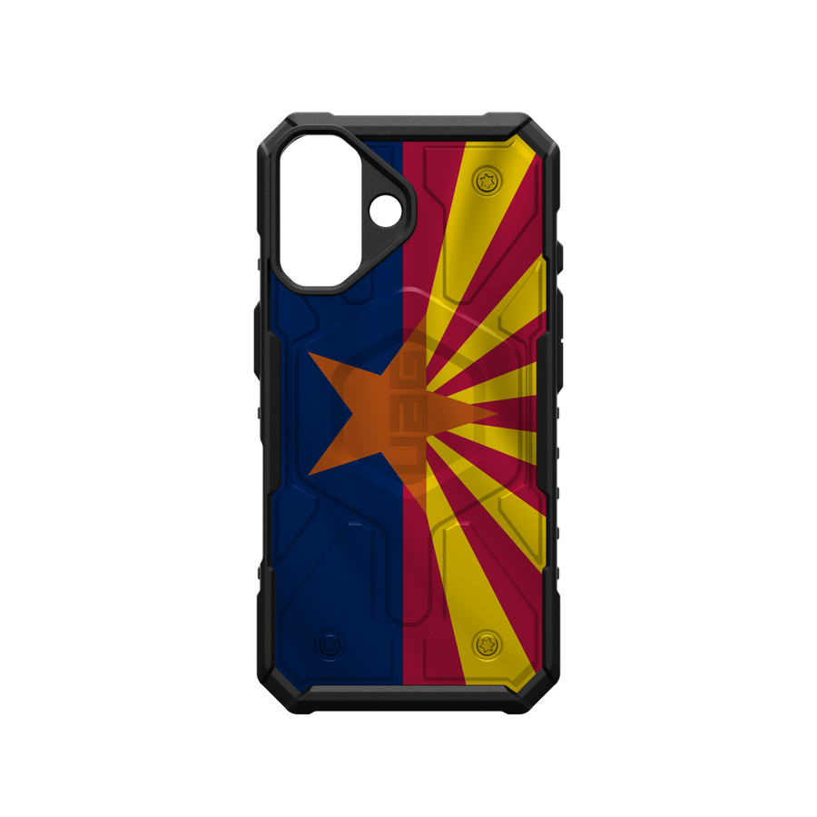 Pathfinder Case With MagSafe For Apple iPhone - Arizona Flag