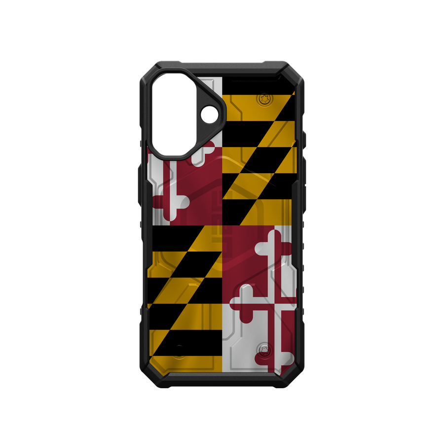 Pathfinder Case With MagSafe For Apple iPhone - Maryland Flag