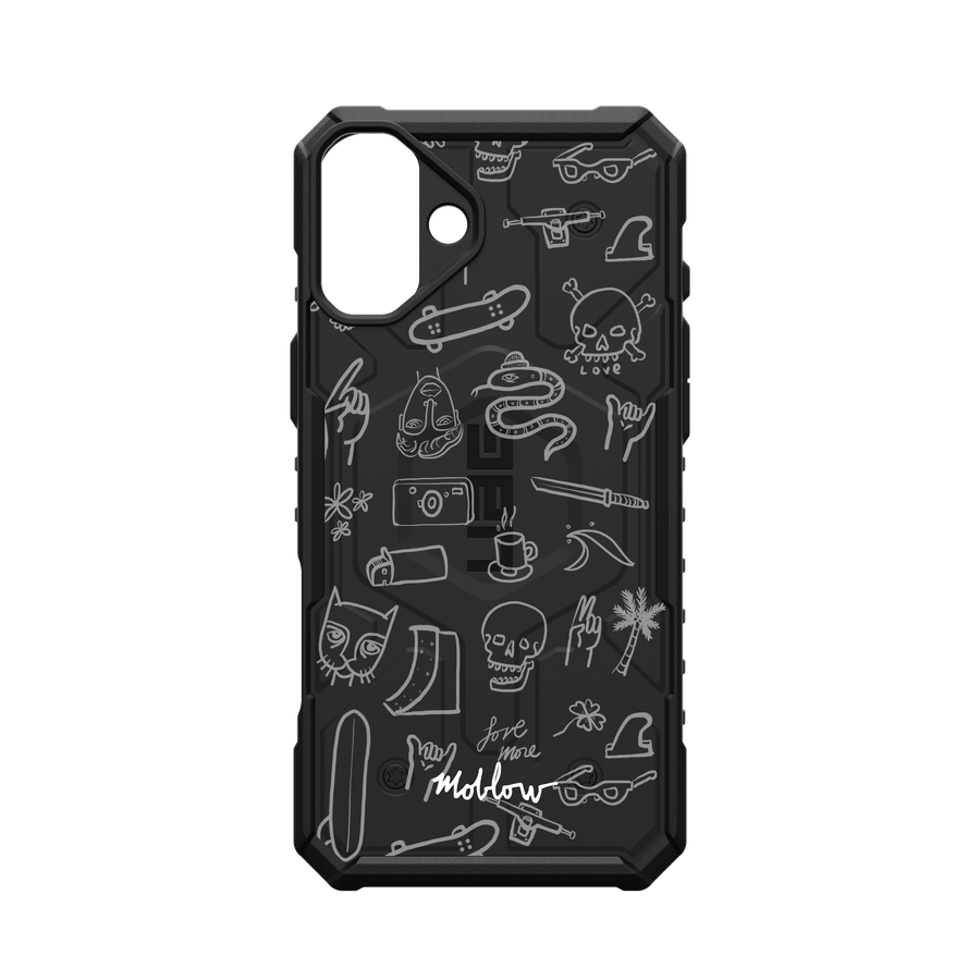 Pathfinder Case With MagSafe For Apple iPhone - Mark Oblow - Doodles