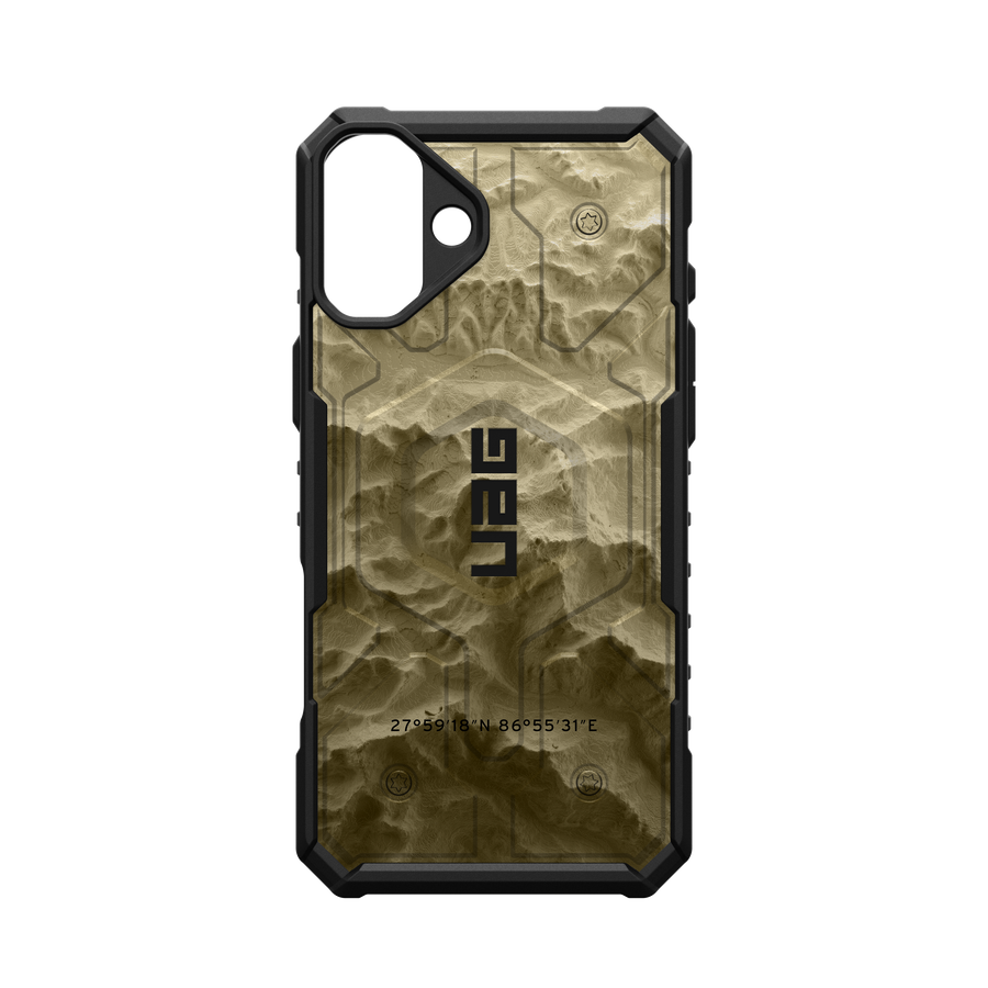 Pathfinder Case With MagSafe For Apple iPhone - Real Topography Series - Mt Everest