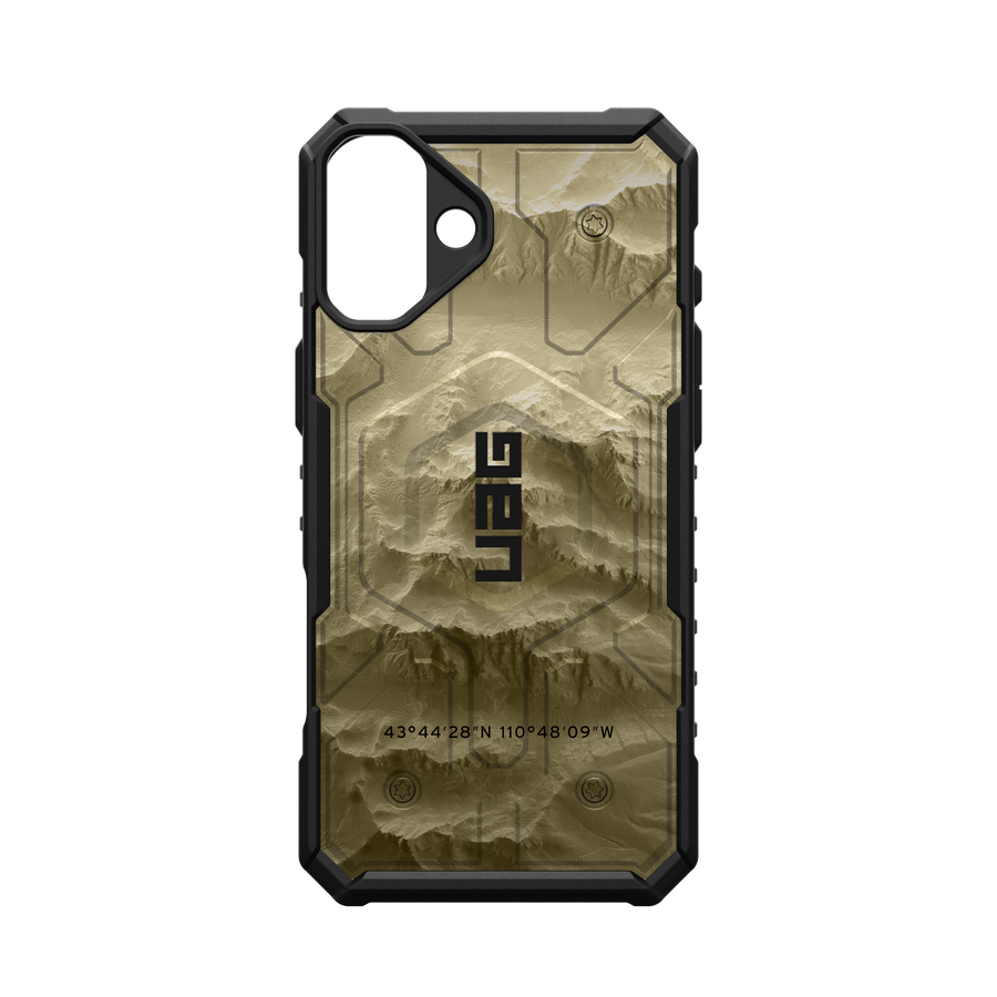 Pathfinder Case With MagSafe For Apple iPhone - Real Topography Series - Tetons