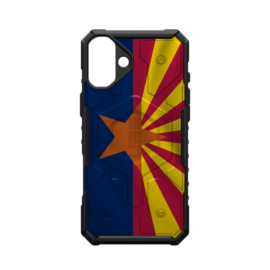 Pathfinder Case With MagSafe For Apple iPhone - Arizona Flag