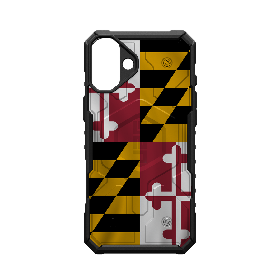 Pathfinder Case With MagSafe For Apple iPhone - Maryland Flag