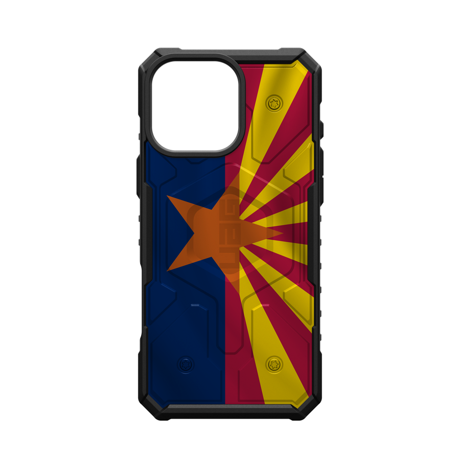 Pathfinder Case With MagSafe For Apple iPhone - Arizona Flag