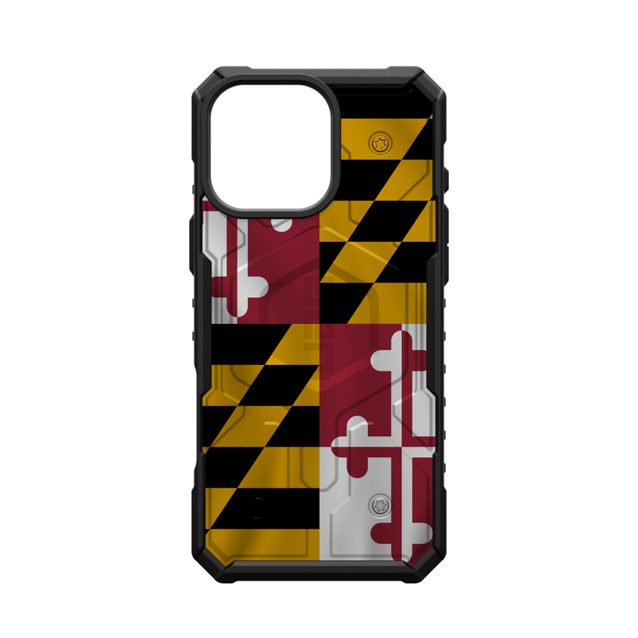 Pathfinder Case With MagSafe For Apple iPhone - Maryland Flag