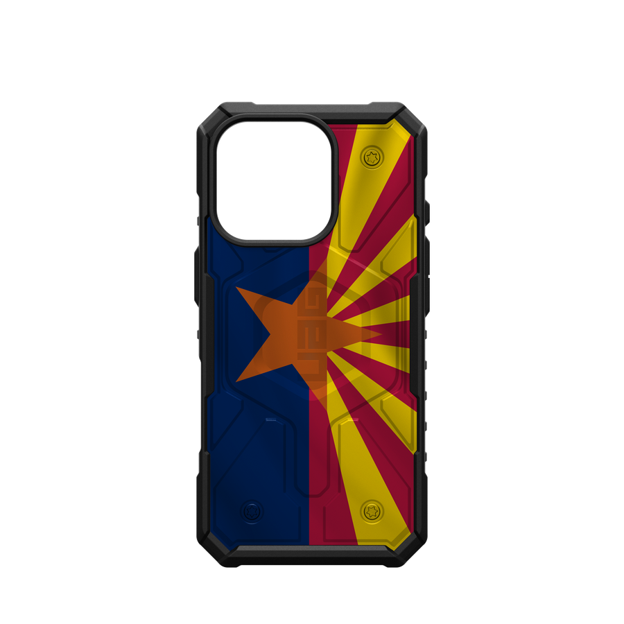 Pathfinder Case With MagSafe For Apple iPhone - Arizona Flag