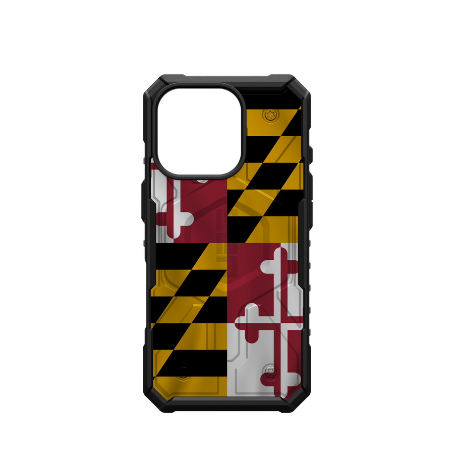 Pathfinder Case With MagSafe For Apple iPhone - Maryland Flag
