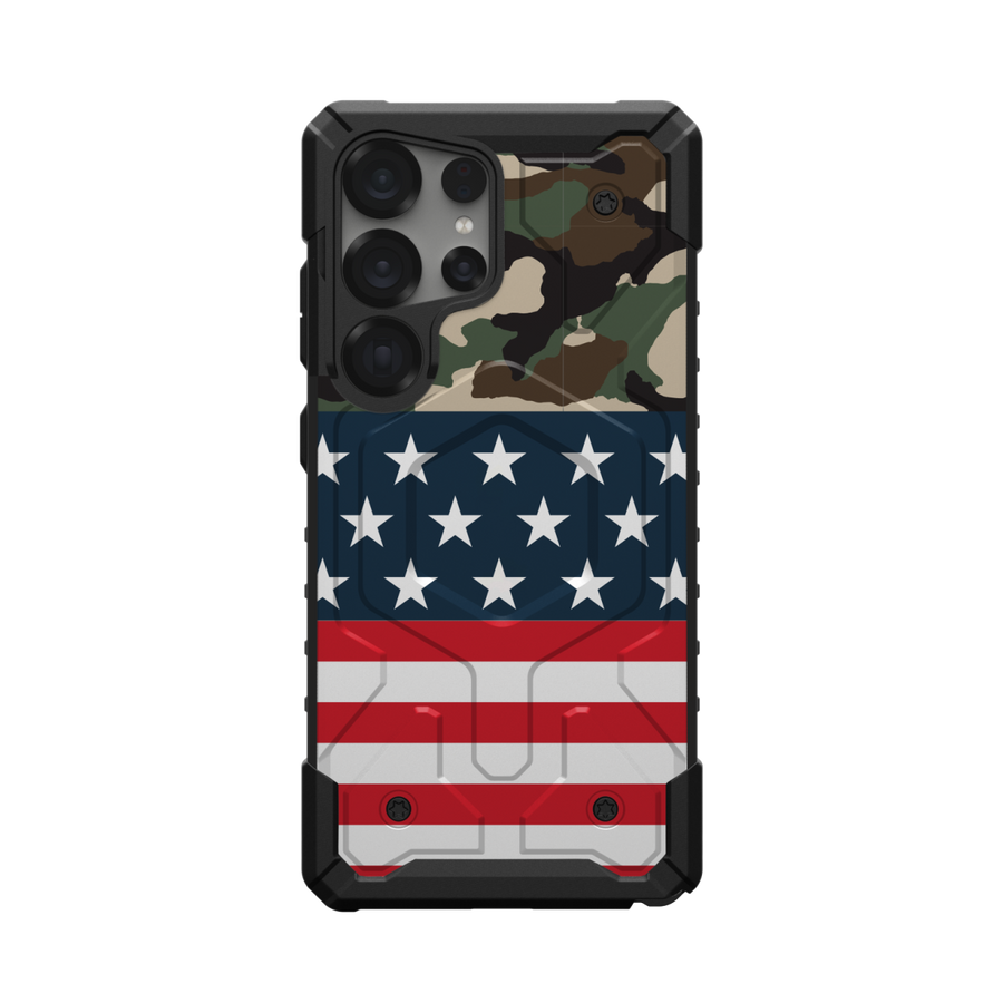 Pathfinder Case For Samsung Galaxy - Flag Camo